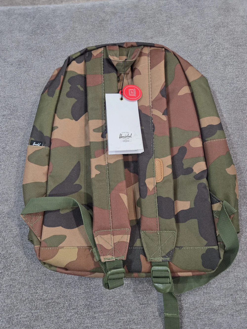 HERSCHEL SUPPLY POP QUIZ 22L (CAMO) CANVAS BACKPACK BRAND NEW w/TAG!!